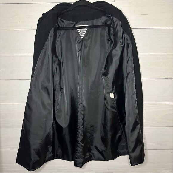 Marvin Richard’s Wool Black Pea Coat Womens Size M - Picture 3 of 6